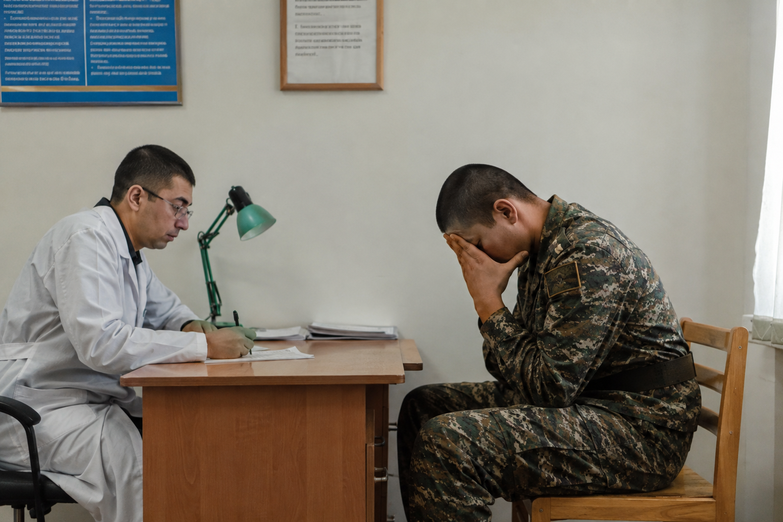 Психическое расстройство и армия в Казахстане